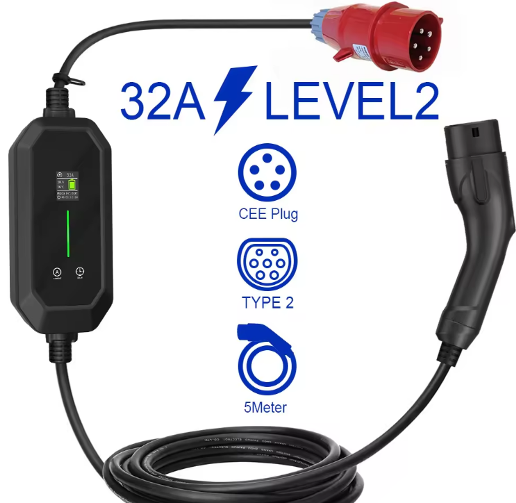 Ładowarka EV TARY 32A 3-fazowa – Ev Charger Type 2 22Kw 32A 3 Phase recenzja i cena