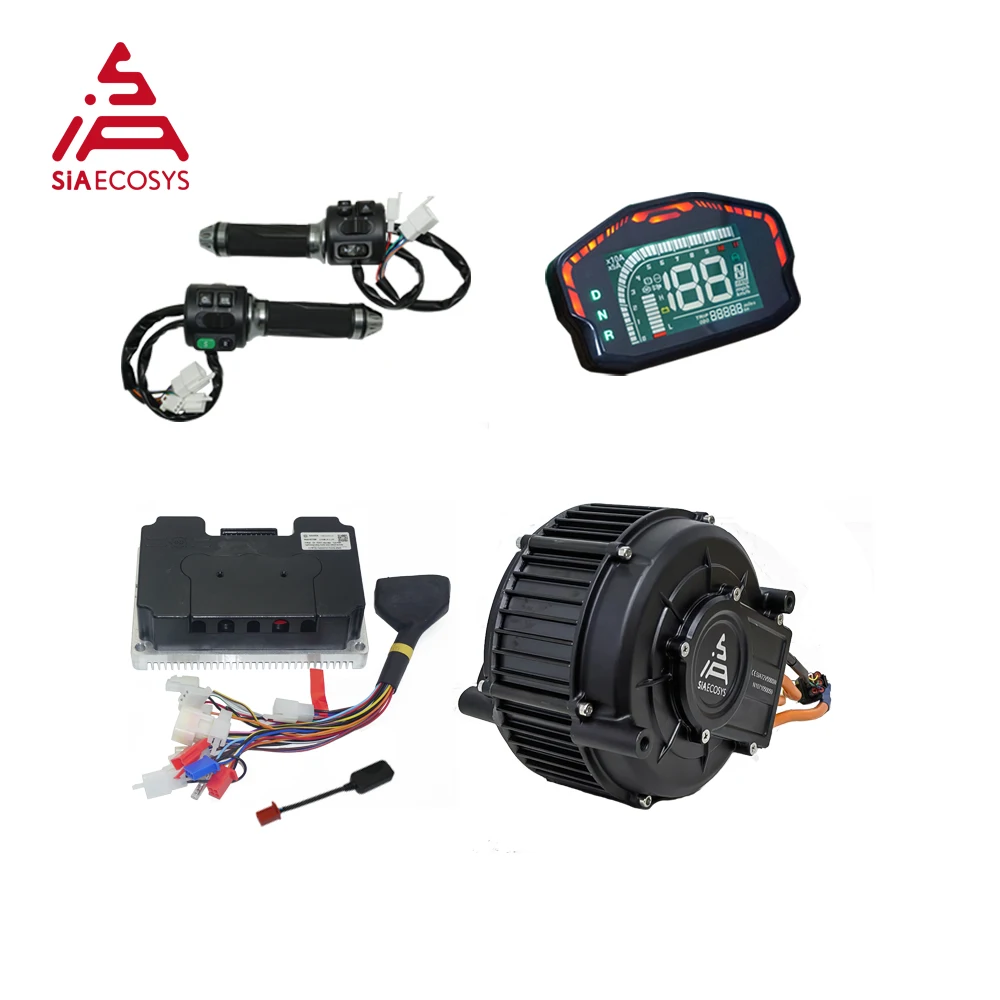 SiAECOSYS QSMOTOR QS165 V2 500 – Mid Drive Motor Kit 72V 5000W recenzja i cena